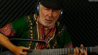 Russian uncle playing hardcore! 80s hit "Lily Was Here"