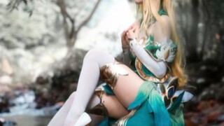 [cos collection] Young lady cosplay King of Glory Hero Elf Princess Wang Zhaojun, ah, why is my Wang