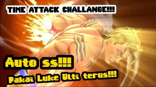 TIME ATTACK PAKAI LUKE SANGAT EZ PZ YGY!!! | KING OF FIGHTERS ALL STARS