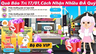 Quà Bảo Trì 17/01, Cách Nhận Nhiều Đá Quý Trong Bản Cập Nhật Này | Play Together