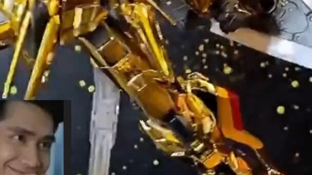 It's so golden and shiny, it's the New Year of Bandai