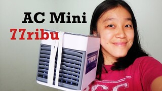 AC MINI PORTABLE BUAT KOS CUMA 77RB! SEJUK GAK YAH?