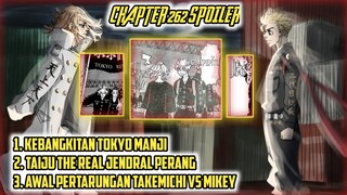 TOKYO REVENGERS CHAPTER 262 SPOILER - KEBANGKITAN TOMAN! TAIJU JENDRAL PERANG! MIKEY VS TAKEMICHI!