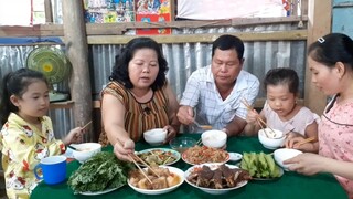 Thịt Kho Trứng Chấm Cải Chua Món Ngon Những Ngày Giáp Tết| TKQ & Family T514