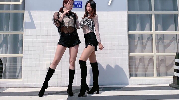 【西島x胖大果】The long-legged girl takes you to the rooftop to dance ↬ Thumbs Up!! ▴