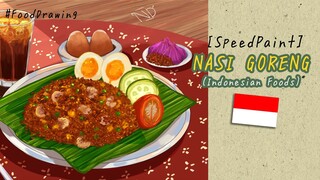 [timelapse] Nasi Goreng- Foodlustration Naradera