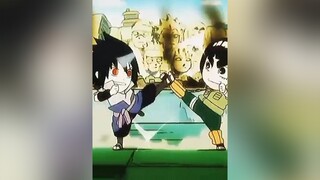 Rock lee vs Sasuke naruto narutochibi narutoshippuden rocklee lee sasuke sasukeuchiha anime animeed