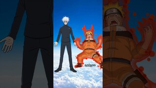 Who is Strongest Gojo Satoru vs Naruto Uzumaki #views
