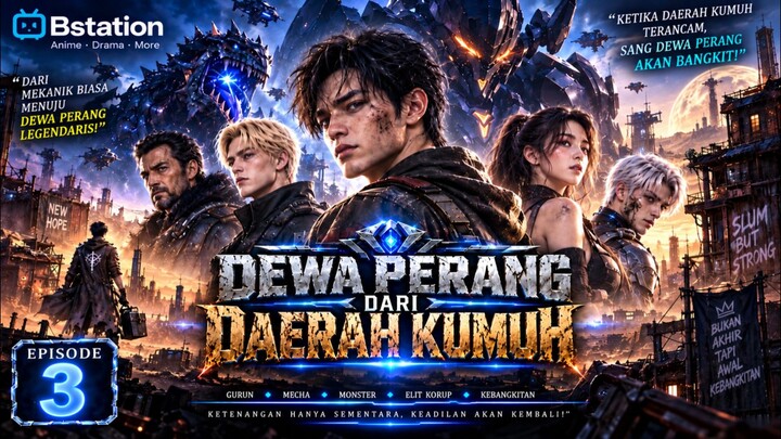 ⚔️ DEWA PERANG DARI DAERAH KUMUH — EPISODE 3 😱 | MEKANIK INI MULAI DICURIGAI!