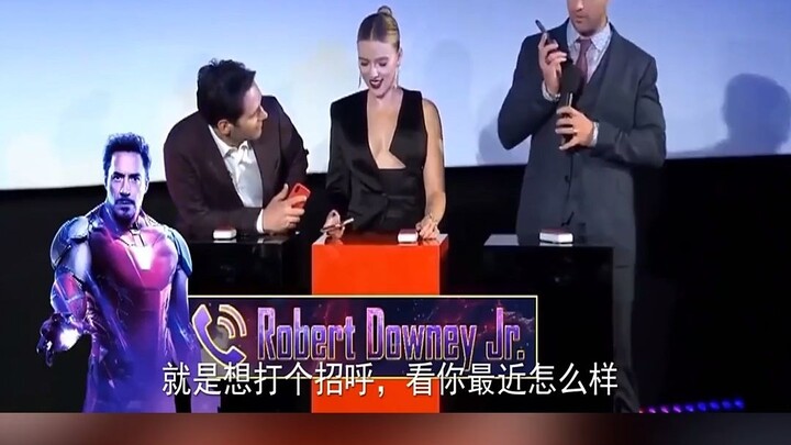 Tony Stark answered Boss Hai’s call, and Black Widow immediately messaged him: “Why didn’t you answe