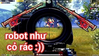 PUBG Mobile - Thứ Vũ Khí Này Chấp 10 Con Robot Cũng Ko Sợ :v | Game Đấu Hủy Diệt