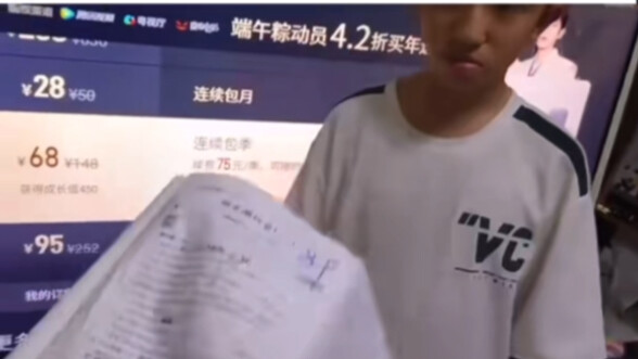 Cut it out—this parent at least followed through on their promise, which is already better than most