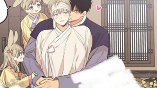 The tiger fainted several times and the high intensity made the rabbit wife give birth to cubs. Ther