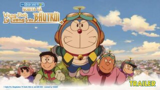 trailer doraemon lồng tiếng movie 42 nobita và vùng đất lý tưởng trên bầu trời