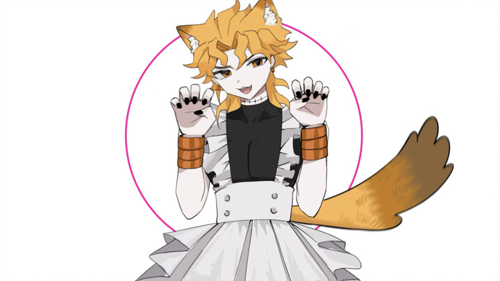 sad cat dance ，但是dio喵