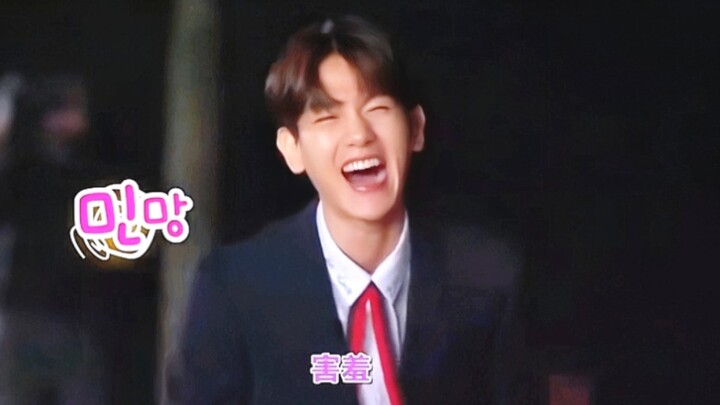 Who can relate! Even though this episode has plenty of handsome guys, the moment Baekhyun walks on s