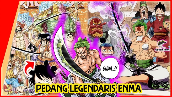 NGERIII..!! Fakta Pedang Enma Roronoa Zoro X Kozuki Oden (ONE PIECE)