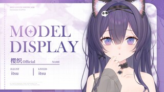 It's just a girl's pajamas...don't stare at it ////【live2d model display】