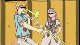 Painting anime of Toilet-bound Hanako-kun
