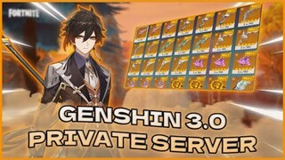 GENSHIN IMPACT | GENSHIN IMPACT 3.0 PRIVATE SERVER | 3.0 BETA TEST GENSHIN | DOWNLOAD TUTORIAL