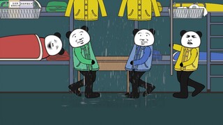 Several kinds of people must be in the dormitory