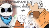 Underswap Antics //Comic Dub//Undertale AU Comics