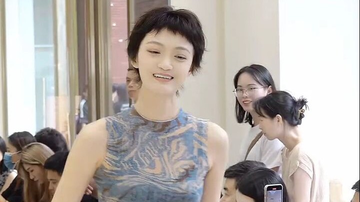 Seleksi Model Pekan Mode Shenzhen Musim Semi-Musim Panas 2024, Model Xie Yuxin