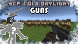The Best Minecraft BE/PE Guns You've Ever Seen... (SCP: Cold Daylight Minecraft Addon/Mod/Map)
