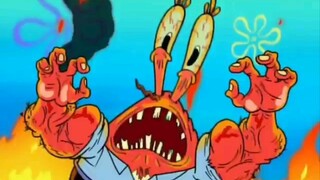 Spongebob, ông Krabs đã bị tiêu diệt, và ông Krabs gần như phát điên.