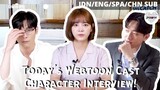 [MULTI SUB] Kim Se Jeong, Choi Daniel, Nam Yoon Su Today's Webtoon Interview Karakter