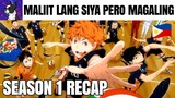 Mamaw Siya Maglaro ng Volleyball Kahit Maliit Lang Siya | Anime Recaps Tagalog