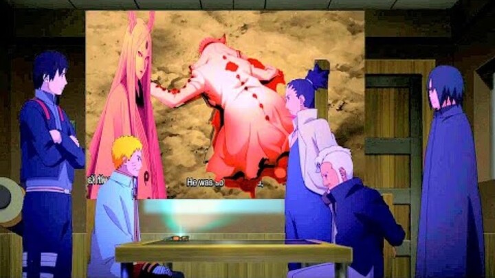 Naruto dan Sasuke Mempelajari Sejarah Otsutsuki - Kashin Koji Menjebak Jigen dengan Api untuk