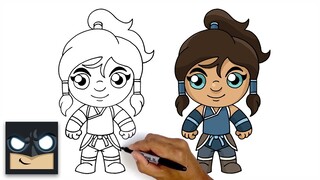 How To Draw Korra | The Legend of Korra