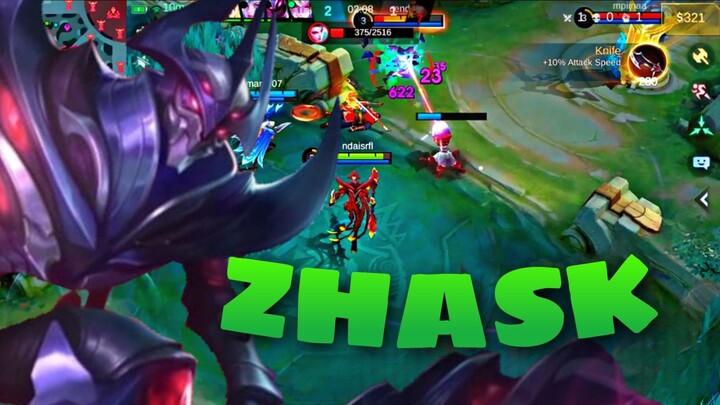 ZHASK OP DAMAGE GAMEPLAY 😱