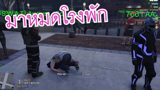 ปล้นคนเดียว ตำรวจมาทั้งโรงพัก!!# GTA V ROLE PLAY