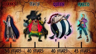 AGE OF ONE PIECE CHARACTERS | TUỔI CÁC NHÂN VẬT TRONG ONE PIECE