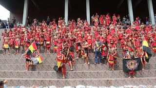 acara penutupan gawai Dayak di Pontianak yang di hadiri oleh ribuan warga#dayakviral #pontianak