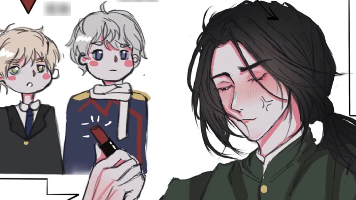 [aph｜เขียนด้วยลายมือ] ใครทำลิปสติกของ Wang Yao แตก