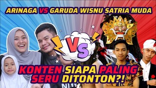 Arinaga Family vs Garuda Wisnu Satria Muda: Konten Youtube Siapa Paling Seru! | MRI PanSosKap #short