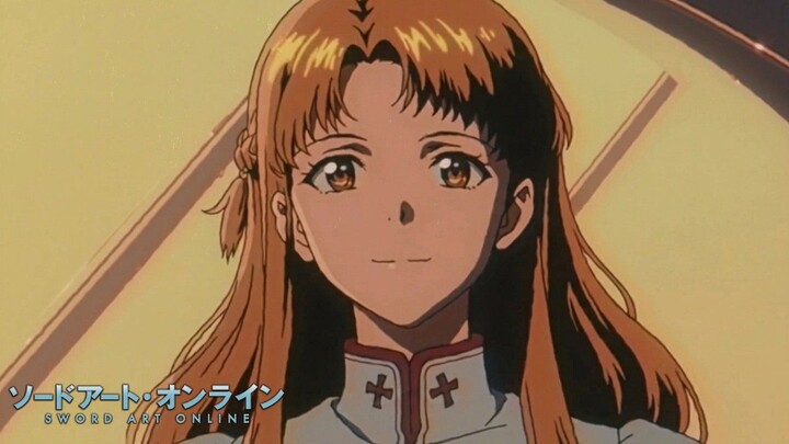[Gaya gambar berubah total] “Sword Art Online” dalam gaya anime retro tahun 1990-an