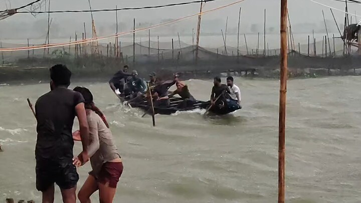 Natural seen in Bangladesh river.