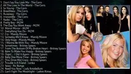 The Best Of M2M, The Corrs, Britney, Mandy Moore Full Playlist