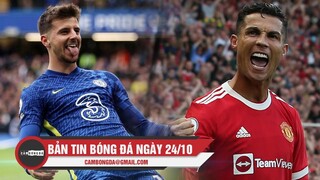 Bản tin Bóng Đá ngày 24/10 | Chelsea thẳng tay vùi dập Norwich; Ronaldo khéo léo đáp trả chỉ trích