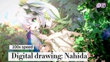 Tutorial Digital Drawing: Nahida - Genshin Impact [part... kesekian]