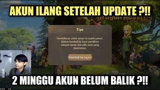 AKUN ILANG SETELAH UPDATE ?!! 2 MINGGU AKUN BELUM BALIK !! - Dragon Nest 2 Evolution