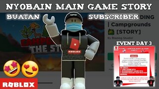 MAIN GAME STORY DI ROBLOX BUATAN SUBSCIBER !!! EVENT DAY 3 -Roblox Indonesia