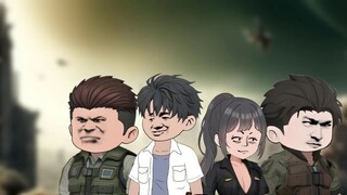 Drama fiksi ilmiah zombie pasca-apokaliptik "Survival in a Sea of Corpses" Episode 9: Bertahan hidup