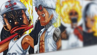 [One Piece] Gambar Bajak Laut Topi Jerami ala Seraphim! Bagaimana hasilnya?!