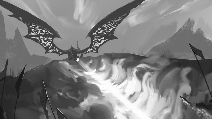 【Original frame-by-frame animation】My last goodbye