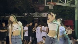 Look at the cover to recognize the dance! The basketball court and jeans are not too compatible [Hye